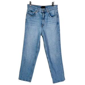 Asos High Rise Straight‎ Leg Jeans Size 30/32